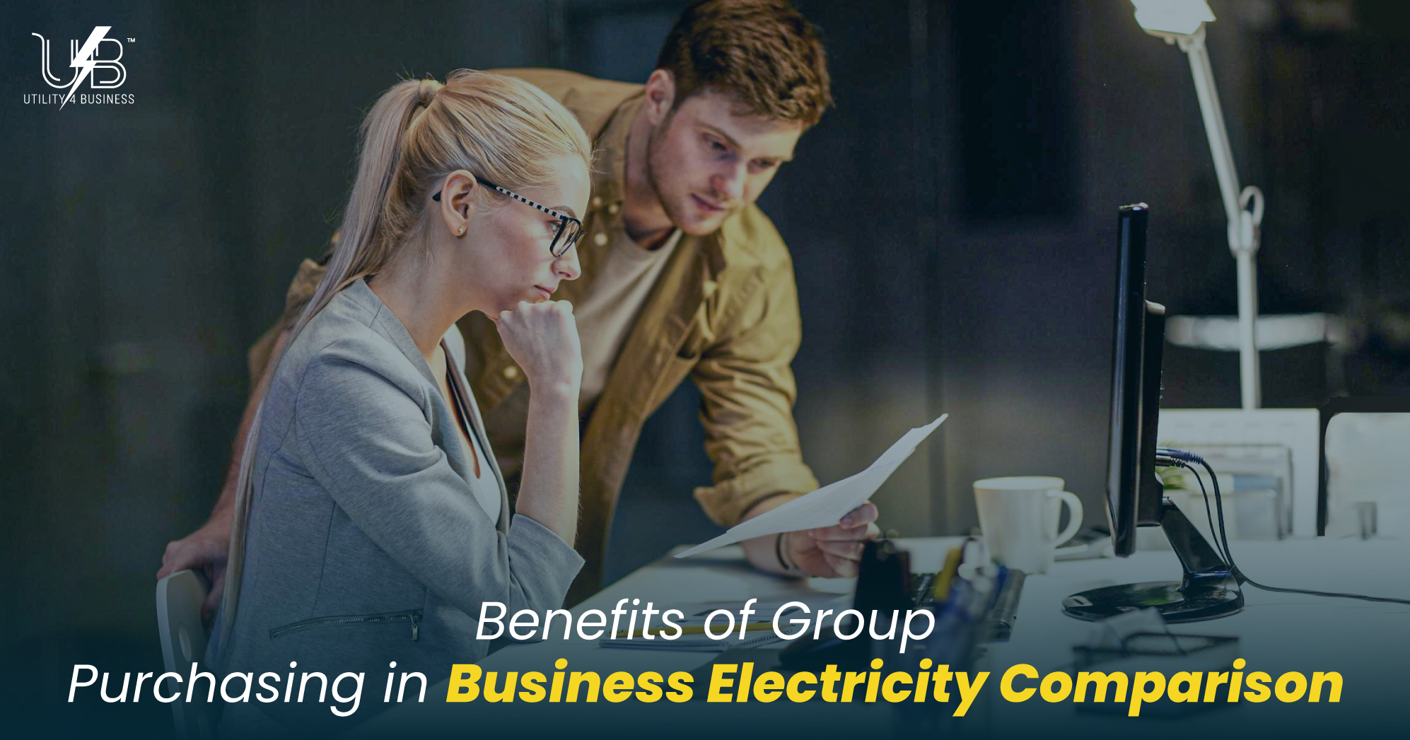 Business Electricity Comparison: team reviews group purchasing quotes to secure lower rates and stable energy budgets.